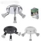 thumbnail image 2 of Led Chandelier Rotatable Adjustable Ceiling Mounted LED Chandelier Lights for Living Room Dining Room Kitchen Black&White&Silver, 2 of 4