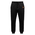 thumbnail image 4 of Men Waffle Jogger Pants Drawstring Elastic Waist Sweatpants with Pocket,Casual Comfy Home Outdoor or Sports Daily Wear,Black,XL, 4 of 9
