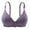 Purple, variant on Riforla Women's Push up Wireless Bra Comfort Support No Underwire Bras Comfortable Wire Bralette Everyday Underwear Bras for Women Dark Blue 38