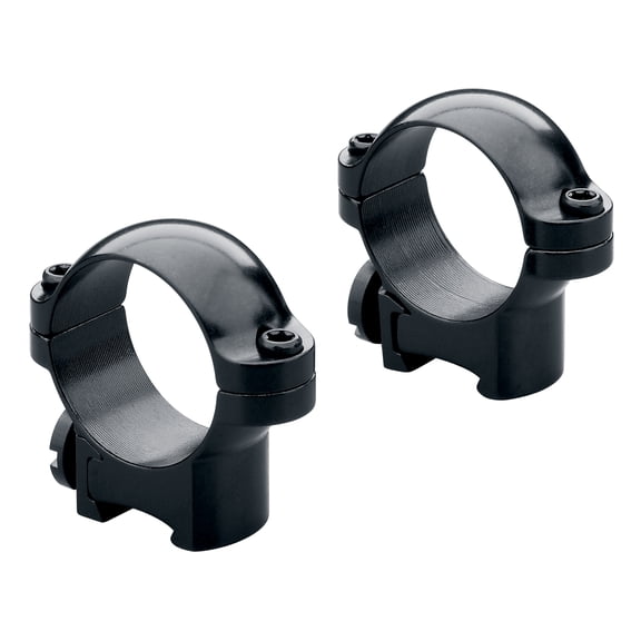Leupold Rimfire Ring Mounts 13mm 1" Low Black