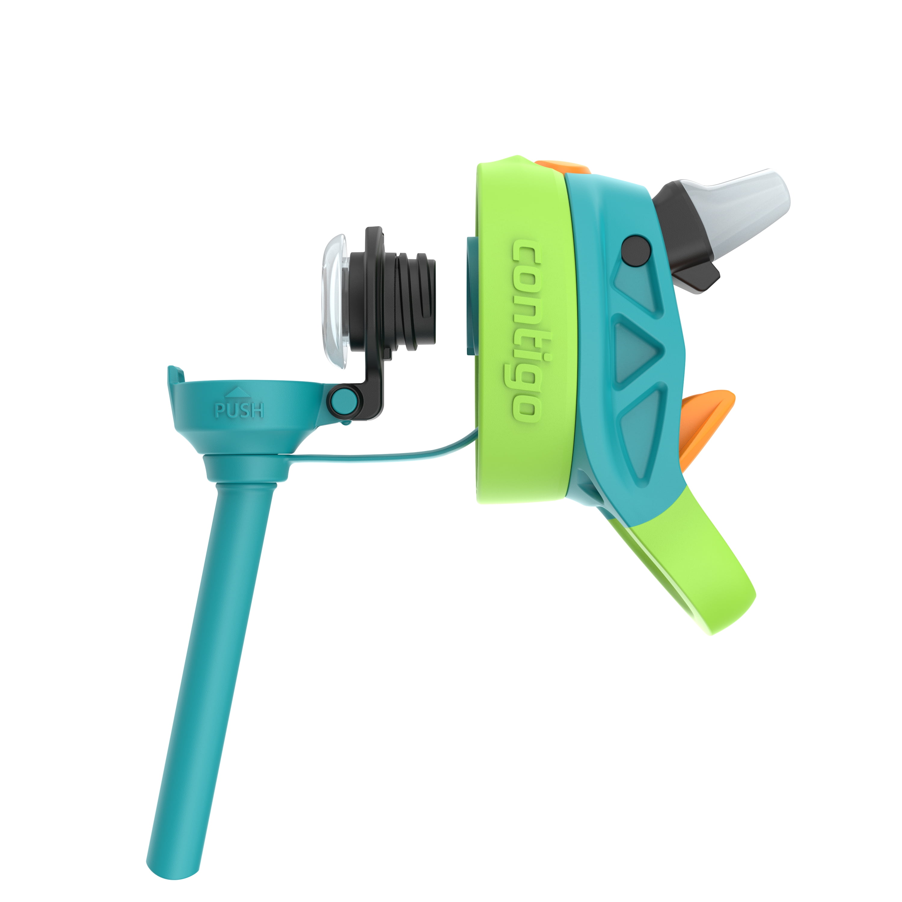 Contigo Kids Aubrey Straw Water Bottle, Leak-Proof, BPA-Free, Dishwasher Safe, Juniper Dinos
