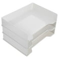 thumbnail image 4 of unbranded 3 Pcs Desk Organizer Lightweight Storage Shelf Paper File Holder Office 33X24cm, 4 of 8