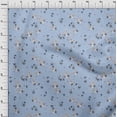 thumbnail image 3 of oneOone Viscose Jersey Fabric Dot|Floral & Stork Bird Print Fabric By Yard 60 Inch Wide, 3 of 5