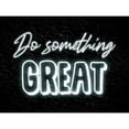 thumbnail image 3 of Prime, Marcus 14x12 Black Modern Framed Museum Art Print Titled - Do Something Great, 3 of 5