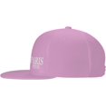 thumbnail image 3 of Paris Flat Bill Hats Teens Cool Snapback Baseball Cap Unisex, 3 of 9