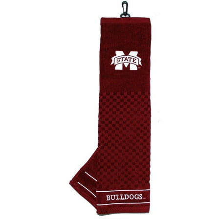 UPC 637556248107 product image for Team Golf NCAA Mississippi State Embroidered Golf Towel | upcitemdb.com