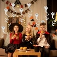 thumbnail image 3 of 8 Décorations Suspendues d'Halloween 2 Styles avec Guirlandes de Corde pour Fête devant Jardin Intérieur et Extérieur Tables et Chaises Robe de Fête pour Femmes Boîte de Nuit Fête pour Enfants 8-12 Sacs Cadeaux Garçons Sports, 3 of 3