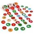 thumbnail image 4 of Christmas Stickers 500 Pcs DIY Gift Box Adhesive Labels for Cake and Biscuit Sealing, 4 of 5