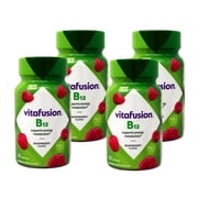 Vitafusion B-12 1000 mcg Energy Support Supplement, 60 ea (Pack of 4)