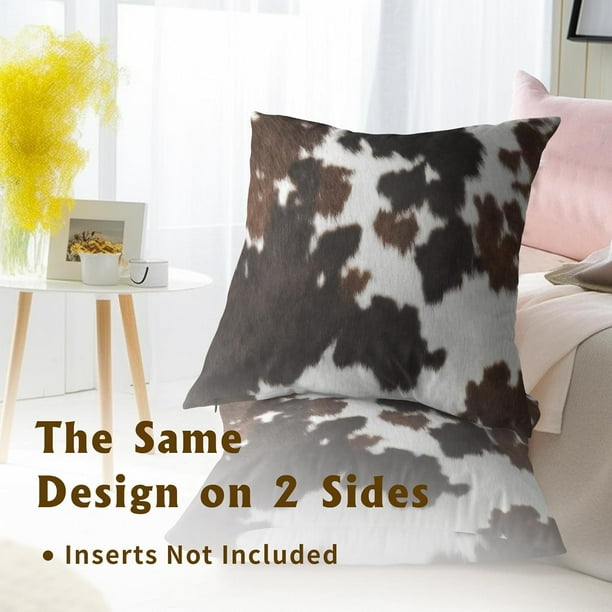 Easter Bunny Pillow Covers Set Of 2, 16x16 Inch - Black & White Striped Farmhouse Decorative Throw Pillow Cases