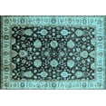 thumbnail image 1 of Ahgly Company Indoor Rectangle Oriental Light Blue Traditional Area Rugs, 8' x 12', 1 of 4