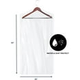 thumbnail image 5 of Plasticplace Clear Garment Bags on Roll, Heavy-Duty Plastic Coat Covers, 21” x 7” x 54” , Perforated with Pre-Slit Hanger Holes, Dustproof & Wrinkle-Free Storage, 320 Count Wardrobe Cover 0.65 Mil, 5 of 7