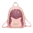 thumbnail image 2 of ZTTD Fashion Lady Shoulders Small Backpack Letter Purse Mobile Phone Messenger Bag, 2 of 9