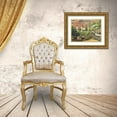 thumbnail image 3 of Miller, Dianne 14x12 Gold Ornate Wood Framed with Double Matting Museum Art Print Titled - Watercolor Garden II, 3 of 4
