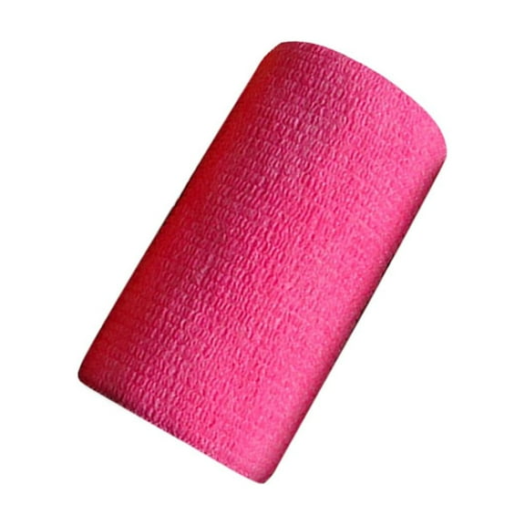 yotijay Tape Non Woven Breathable 4 inch Self Adherent Wrap Athletic Tape Horse Pink