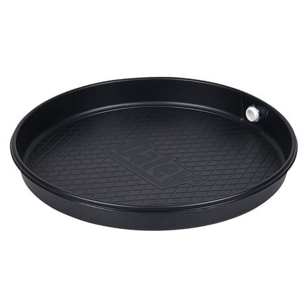34062 Hot Water Heater Pan, Bulk 22-Inch, Black