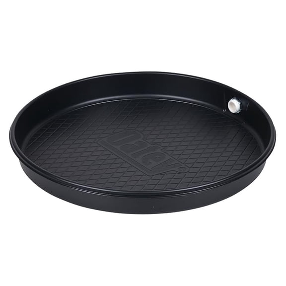 34062 Hot Water Heater Pan, Bulk 22-Inch, Black