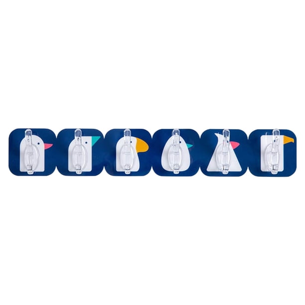 Ganchos adhesivos, sin perforar, autoadhesivos, con pegatinas para esquinas, para baño y cocina, resistentes, para guardar ropa, para montaje en pared, sin dejar marcas, superficie duradera,