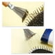 thumbnail image 4 of 2 paquetes de limpiador de cepillos para el cabello, herramienta de limpieza, limpiador de peines, limpiador de cepillos para el cabello, cepillos para peines, mini cepillo para quitar la suciedad del cabello con rastrillo de alambre de metal, mango de madera para uso doméstico y de salón (mango con ranura), 4 of 8