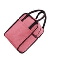 thumbnail image 2 of Bewildely Bolsa de almuerzo, fiambrera impermeable de tela Oxford, bolsa de película de aluminio Bento, bolsa de viaje para escuela, hombres, Almacenamiento y organización del hogar Rojo, 2 of 6