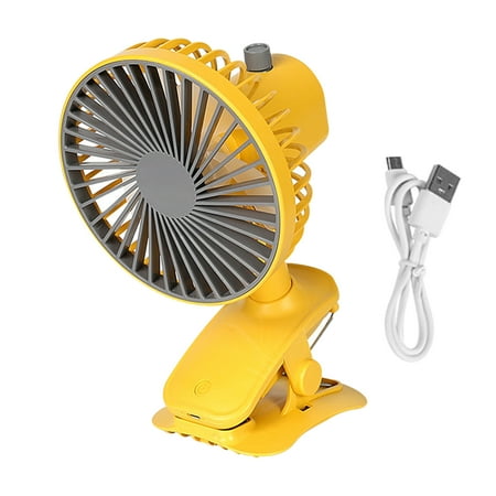

Indoor Outdoor USB Rechargable Bedroom Clip On Mini Portable Desk Fan Cooling