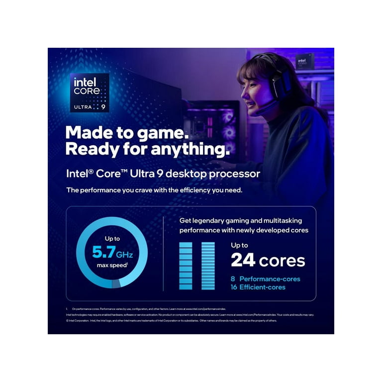 Intel Core Ultra 9 285K - Core Ultra 9 (Series 2) Arrow Lake