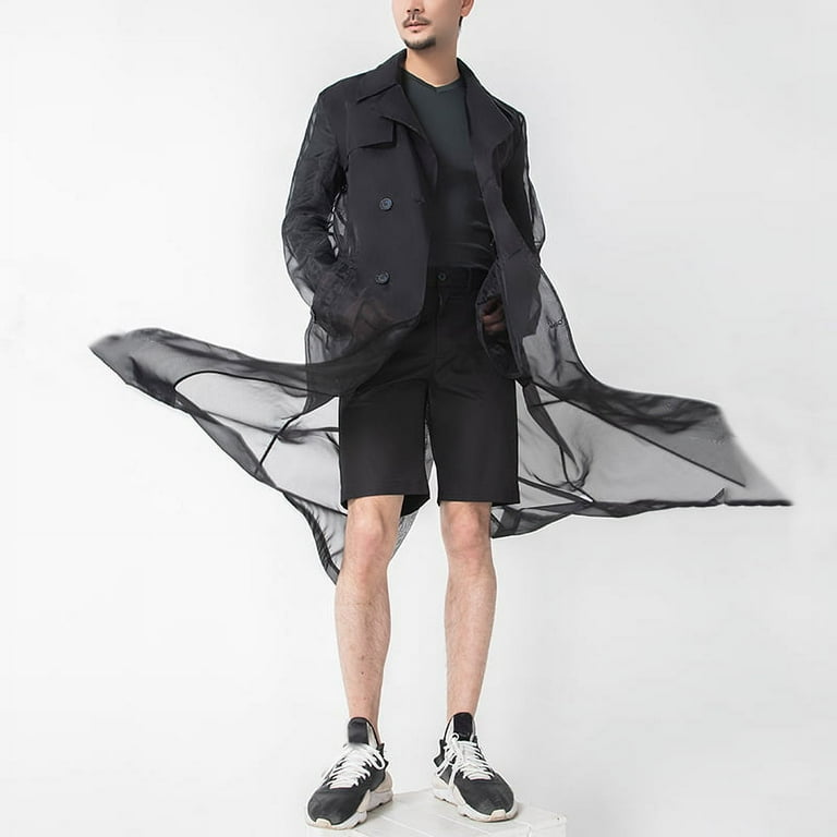 Mens sheer jacket sale