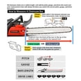 thumbnail image 6 of Landgoo 4Pack 11.5/12 Inch Semi chisel Chainsaw Chain 3/8" Pitch 0.050"Gauge 45 DRIVE LINKS for Electric Chainsaw Tools, 6 of 7