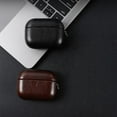 thumbnail image 4 of for AirPods Pro Case Leather Protective case with Hook AmPm Handcrafted Leather case Cover Compatible with Apple airpods pro case (Black), 4 of 5