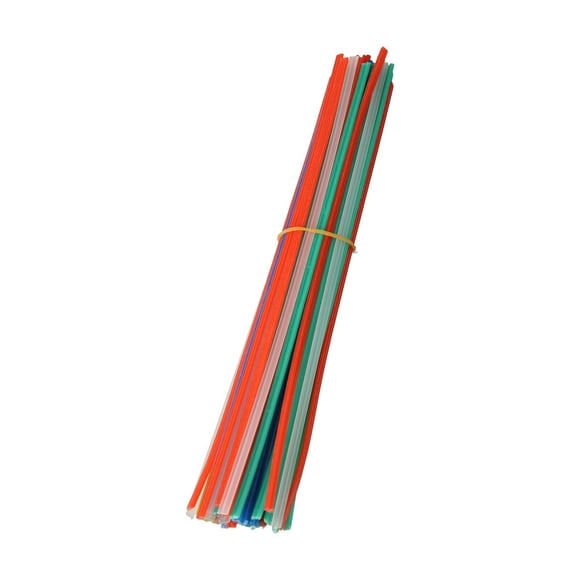 TFixol50pcs 5Color Plastic welding rods PP welder rods for plastic welder gun/hot air gun