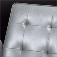 thumbnail image 6 of Recliners, 26.75” Wide Modern Manual Push Back Recliner | Dark Gray Faux Leather, 6 of 11