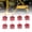 Red, variant on Riousery Quick Release Thumb Screw Aluminium Alloy Hard Top Fasteners with Integrated D Ring for Jeep Wrangler JK JL 2007-2022 Red 8 Pieces (7.09 inches / 18 cm) Automotive Accessories