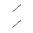 thumbnail image 4 of Minnieouse Palillos para el cabello Prop Styling Chinese Ponytail Holder Accesorios ligeros para la cabeza Señora Adultos Adolescentes Black Longjiao Negro Longjiao 2piezas Minnieouse  CBP497634, 4 of 6