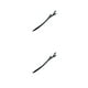 thumbnail image 2 of Jumpingount Palillos para el cabello Prop Styling Chinese Ponytail Holder Accesorios ligeros para la cabeza Señora Adultos Adolescentes Black Longjiao Negro Longjiao 2piezas Jumpingount CBP497634, 2 of 6