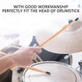 thumbnail image 1 of Drumstick Accessory, Durable Flexible Drumstick Practice Tips,  Workmanship For Exercise Drum Artists Home School, 1 of 8