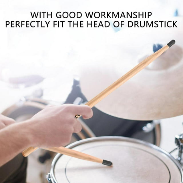 Drumstick Accessory, Durable Flexible Drumstick Practice Tips, Workmanship For Exercise Drum Artists Home School