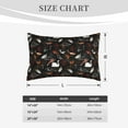 thumbnail image 4 of Hirioo Animal Koi Fish for Plush Pillow Cover for Bedroom and Living Room ,Elegant, Comfortable Home Decor-14"x20", 4 of 6