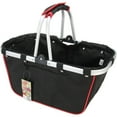 thumbnail image 2 of JanetBasket Large Aluminum Frame Basket-18"X10"X9.5" Black & Red, 2 of 2