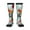 2 Black-1, variant on Exotic Birds Forest Knee Socks, High Socks Long Stretchy Sock Women Knee High Stocking, Long Socks for Women