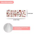 thumbnail image 3 of Wukai Red Mushroom Print Baby Bow Headband for Newborn Infant Baby Toddler Girls, 3 of 5