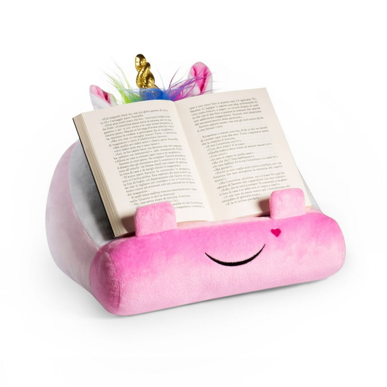 Cuddly Reader Children iPad Stand Tablet Stand Book Holder Reading Pillow Reading in Bed at Home Tablet Lap Rest Cushion Fun Novelty Gift