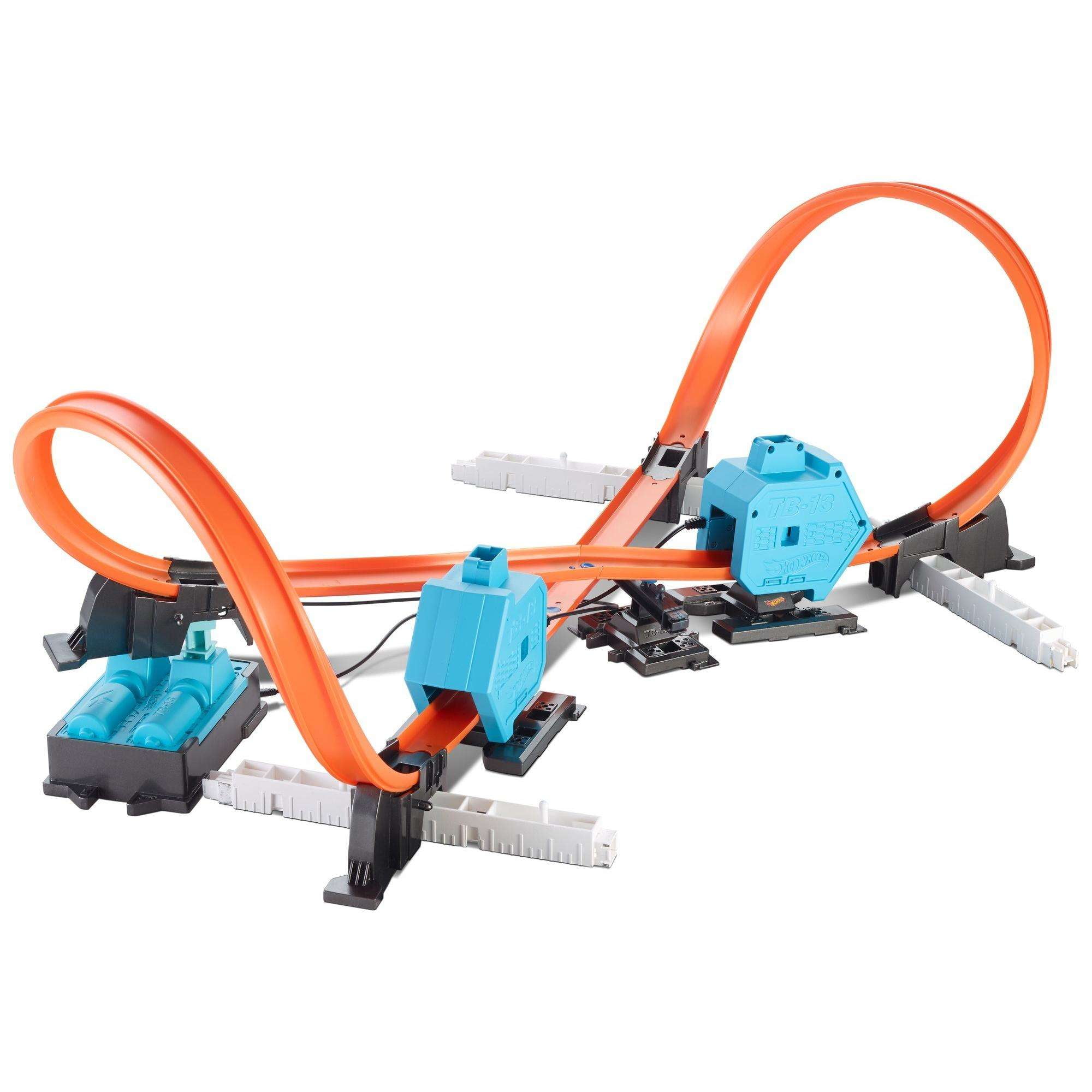 hot wheels track builder system power booster kit