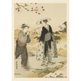 thumbnail image 3 of Shiichi Tajima 11x14 Black Modern Framed Museum Art Print Titled - Masterpieces Selected from the Ukiyoyé School, Pl.12 (1906), 3 of 5