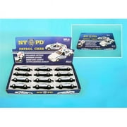 Daron TM863 NYPD Pullback Police Cars - 12 Piece Display