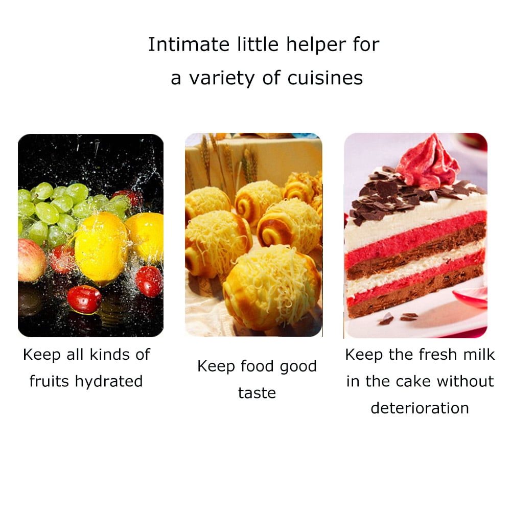 INTSUPERMAI 36" Commercial Refrigerators Refrigerated Cake Showcase Bakery Cooling Display Cabinet 220V