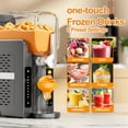 thumbnail image 5 of PRIJESSE Slushie Machine 70 oz, Slushy Machine for Home, 6 Preset Programs, Quiet Operation, LED Display, Auto-Clean, No Ice Needed,Perfect for Milkshakes, Frappes and More, 5 of 7