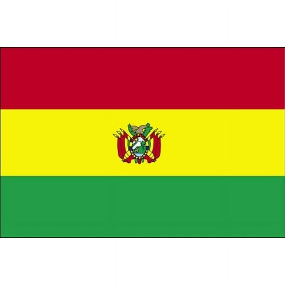 4 ft. X 6 ft. Nyl-Glo Bolivia Civil Flag