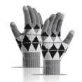 thumbnail image 4 of Resilient Riding Gloves Touch Screen Winter Riding Gloves with Double-layer Elastic Wristband Brushed Lining for Cold Weather, 4 of 5