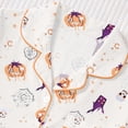 thumbnail image 6 of LILIYA Halloween Nightwear Set, Short Sleeve Collared Top and Shorts, Cute Funny Pumpkin Ghost Print Pajamas, Cozy Loungewear, 2026 Trendy Homewear 7-8 Years, 6 of 10