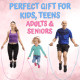 thumbnail image 4 of Adjustable, Segmented, Beaded - Jumping Rope for Adults and Children, 4 of 5